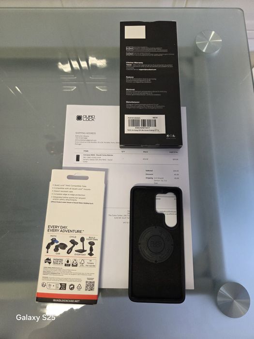 Quad Lock Samsung S26 Ultra e S25 Mag Case