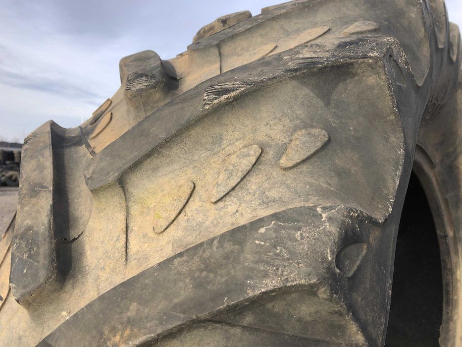 480/70r34 Opona Używana Radialna Kleber Fitker 60% Bieżnika