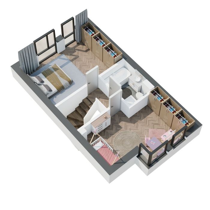 Segment 105 m²(121 m² całk.)|Ogród| Las 200 m| SKM 1,2 km |Szkoła 690m