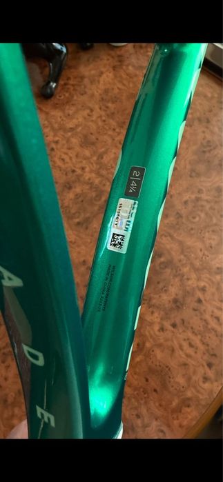 Тенісна ракетка Wilson BLADE 104 V10 FRM Зелений