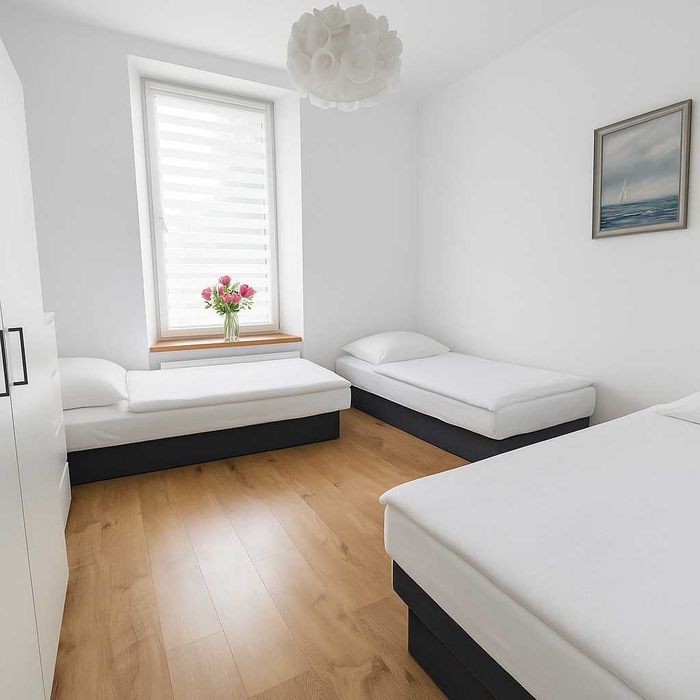 04 Katowice Centrum - Apartament dla 5 osób 2 pokoje Wi-fi tv