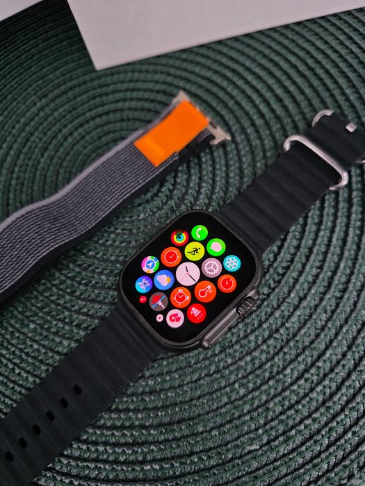 Watch HK Ultra2 Max – AMOLED 2,12", połączenia, sport, zdrowie – NOWY