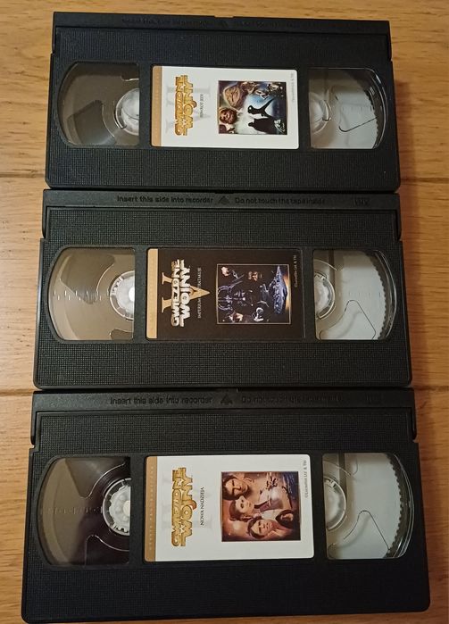 Kasety VHS Star Wars Gwiezdne Wojny