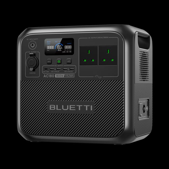 BLUETTI AC180 Portable Power Station | 1,800W 1,152Wh UK