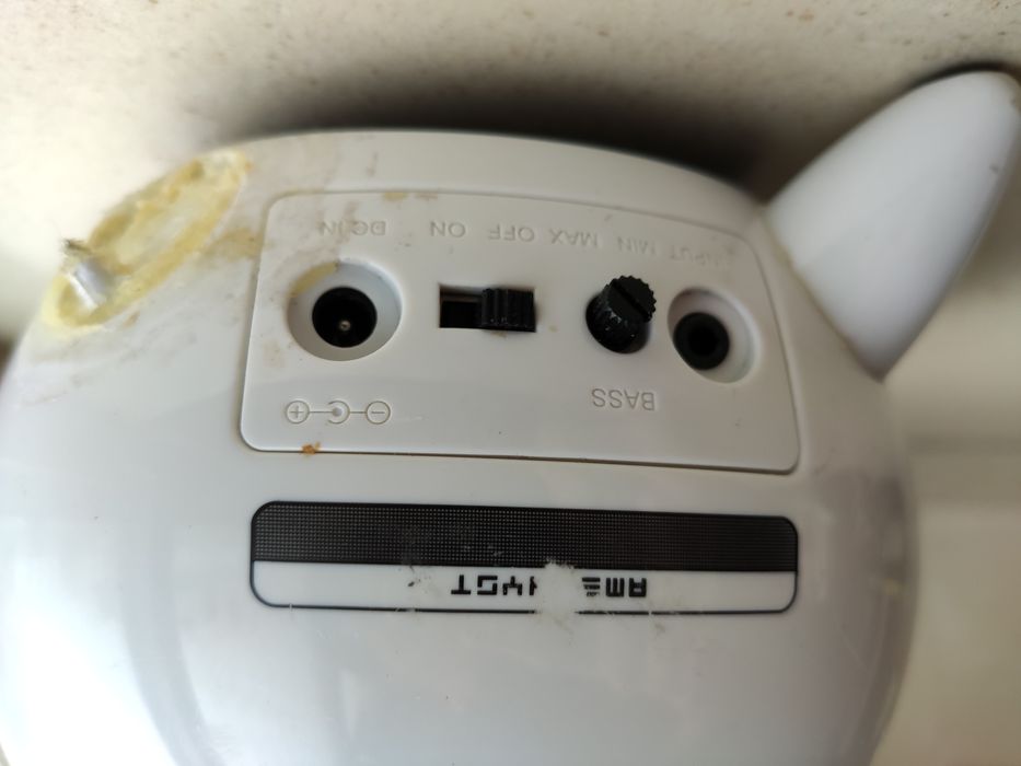 Coluna speaker base dock iPhone iPod iPig