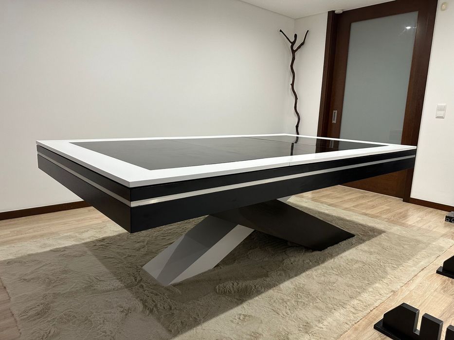 Snooker novo Olympus + tampo refeicoes com vidro