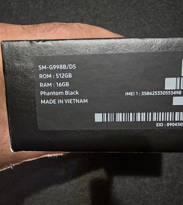 Samsung s21 ultra 512GB 16RAM + 4 CAPAS