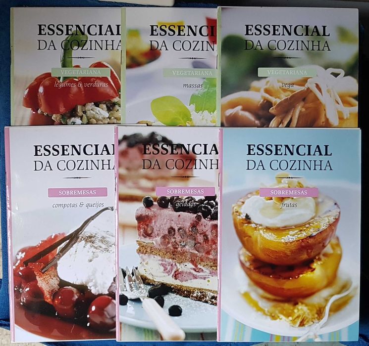 40 livrinhos Essencial da Cozinha do Jornal de Notícias