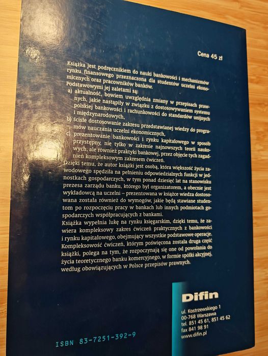 Książka "Bankowość i podstawy rynku finansowego" -  Stanisław Miedziak