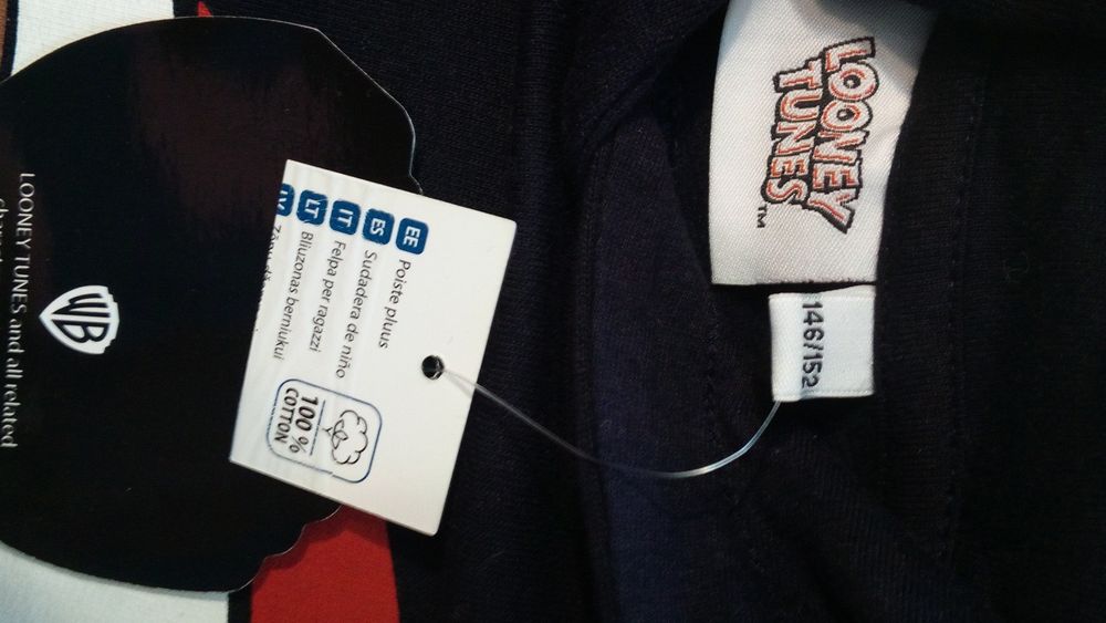 72*Nowa bluza z kapturem dla chłopca rozmiar 146/152