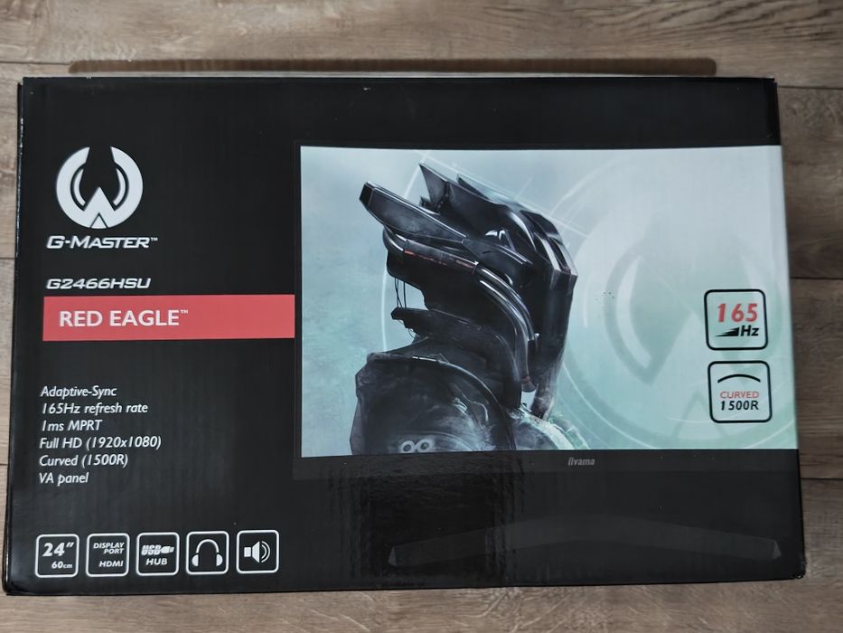 Iiyama G-Master G2466HSU-B1 Curved VA 1ms  165hz 24cale