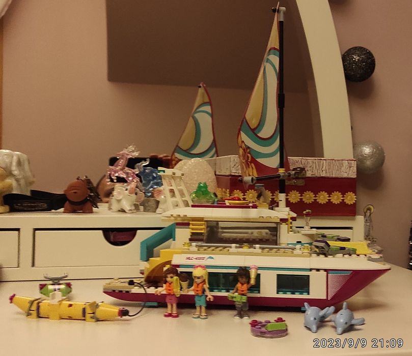 Klocki LEGO 41317 statek katamaran