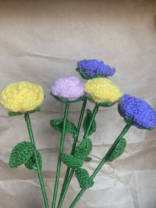 Ramos/Flores IMORTAIS (em Crochet) - Uma Prenda Com Significado Para Alguém Importante