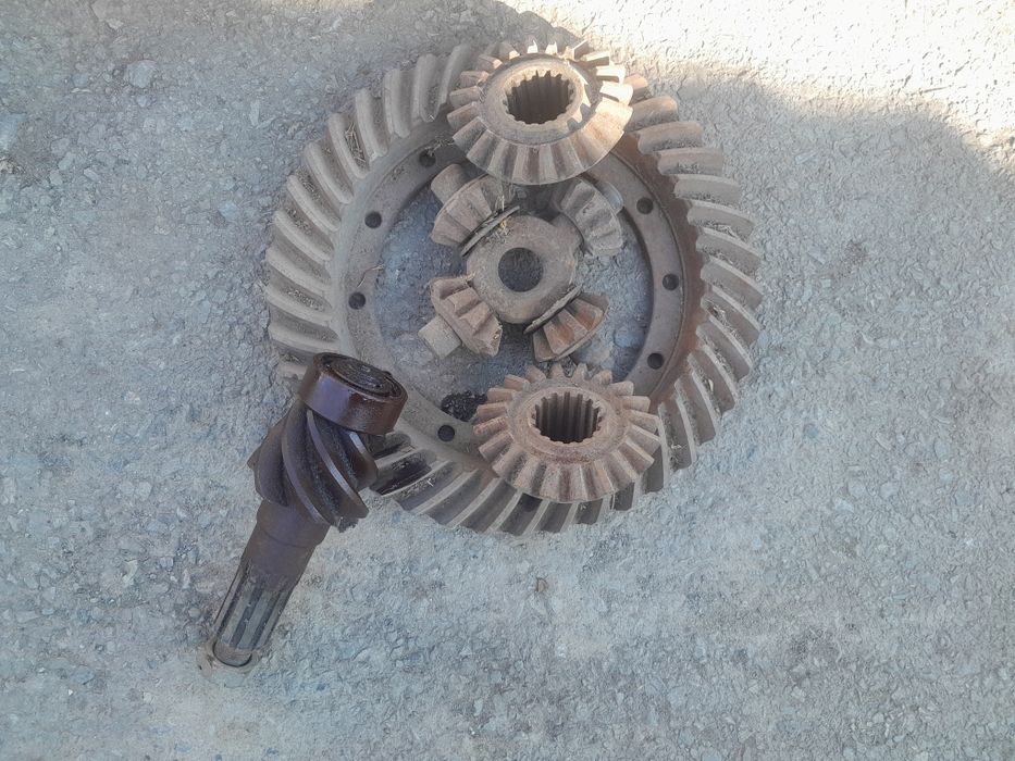 Задній міст газ 53. Кпп газ 53