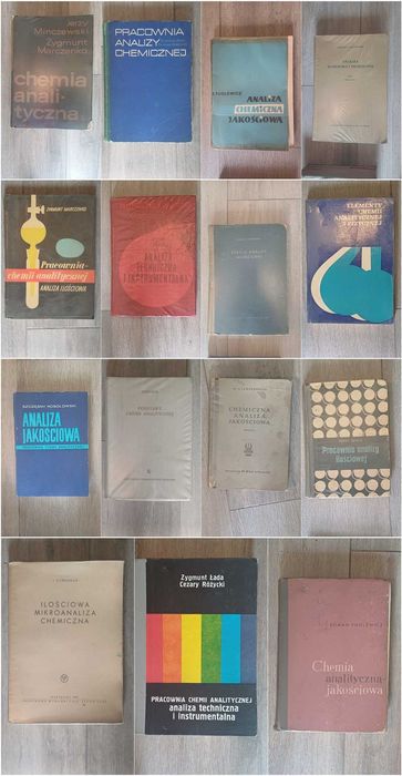 Wielki zbiór podręczników do chemii- też białe kruki