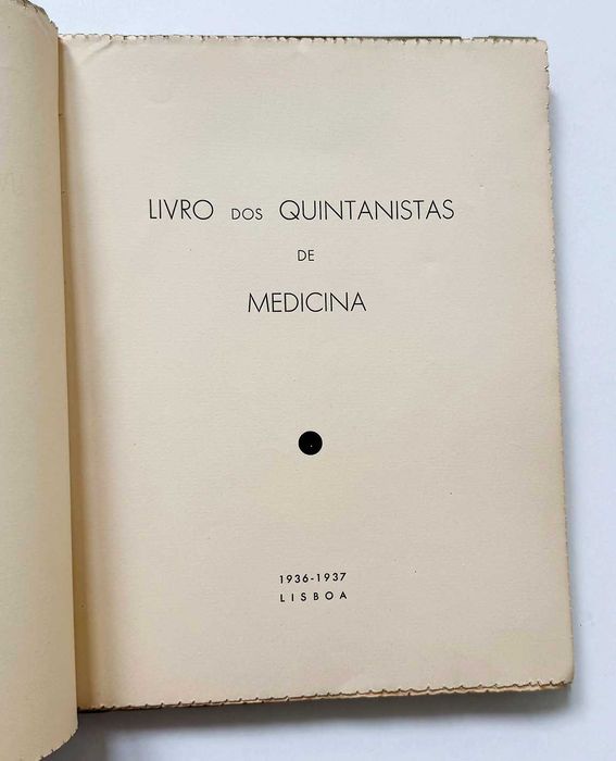 1936/37, Livro dos Quintanistas de Medicina. Poemas e caricaturas.