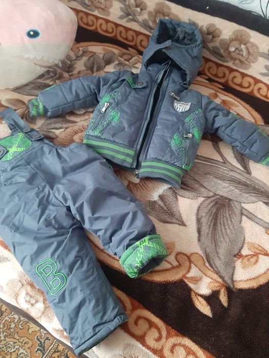 Дитячий комбінезон зимовий 12м