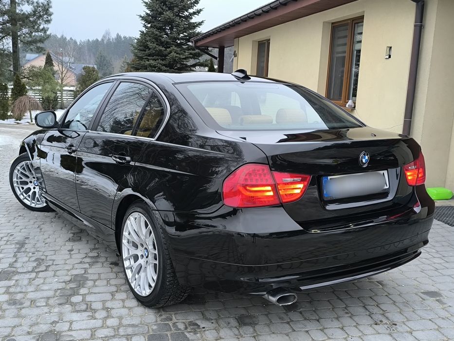 BMW E90 Seria 3 2.0D_2009_POLIFT_LED_Navi_Skóry_1 Właściciel_Piękna