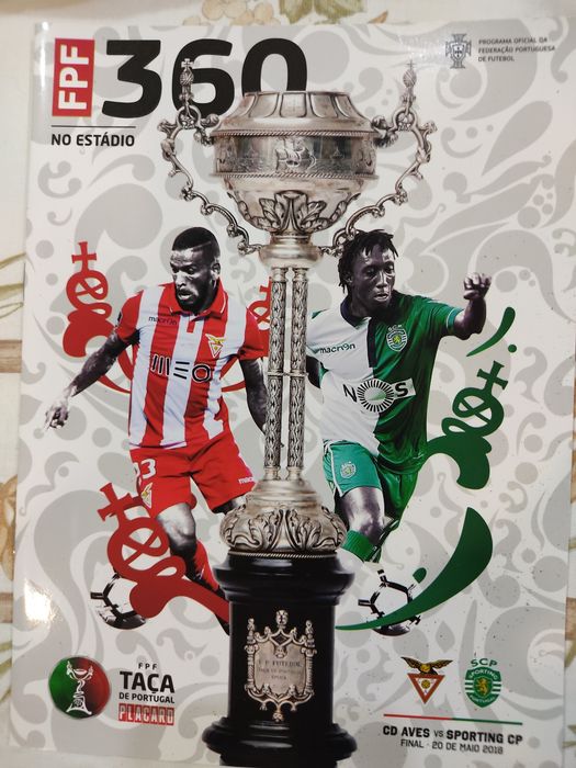 Programa final taça de Portugal Sporting Aves 2018