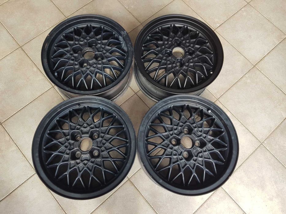 Felgi aluminiowe BBS RA OEM VW GOLF 2 GT GTI 6x15 et35 4x100 57,1 RA RG RM RS VW Polo Golf do renowacji