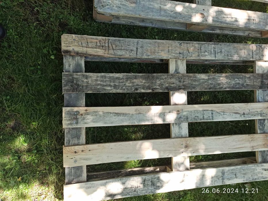 Palety drewniane 120 x 80 cm