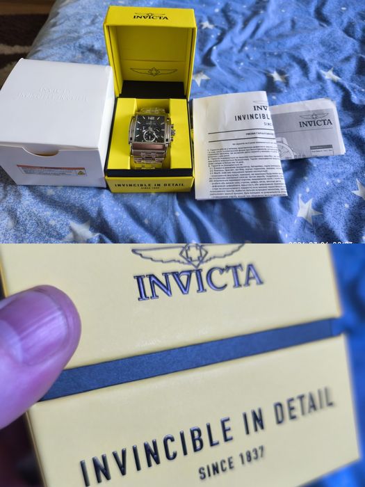 Invicta 34823 Speedway 47 mm 50 MT NEW!