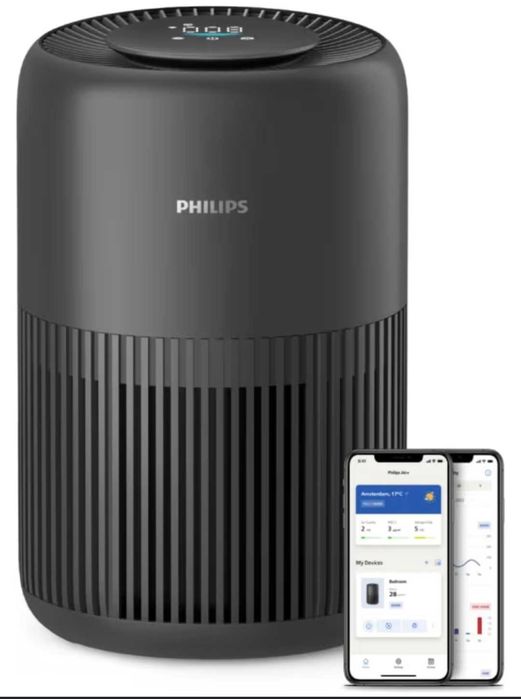 Purificador de ar Philips serie 900 PRETO (excelente opção para alérgicos)