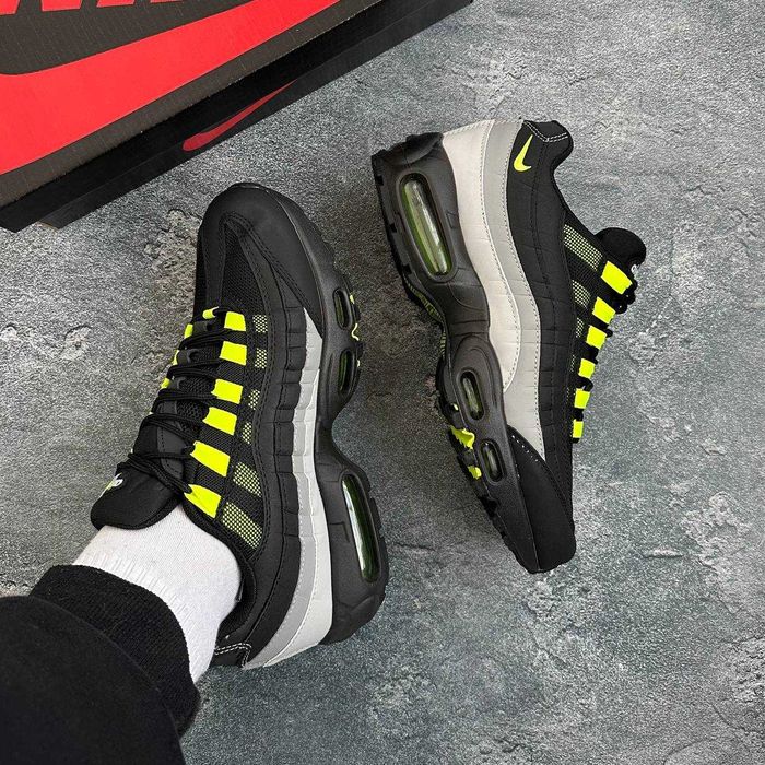 !SALE! Nike Air Max 95 Neon/Grey 40 41 42 43 44 45 найк аир макс