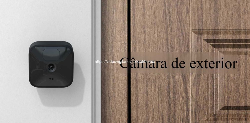 3 Câmaras C/Bateria‼️ S/fios ‼️ À prova de água ‼️ Compatível c/ Alexa