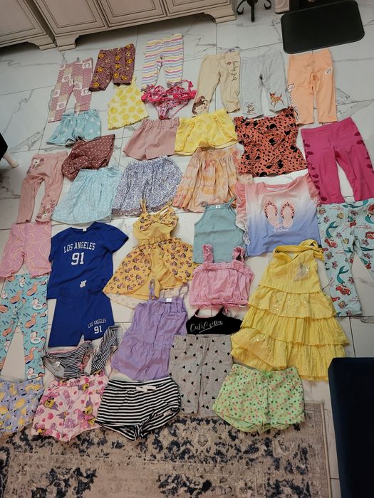 Paka/Zestaw letni dla dziewczynki roz 128/134