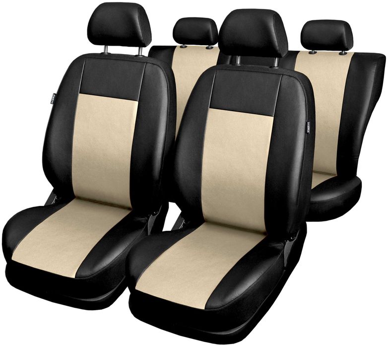 Pokrowce na siedzenia samochodowe komplet eko skóra