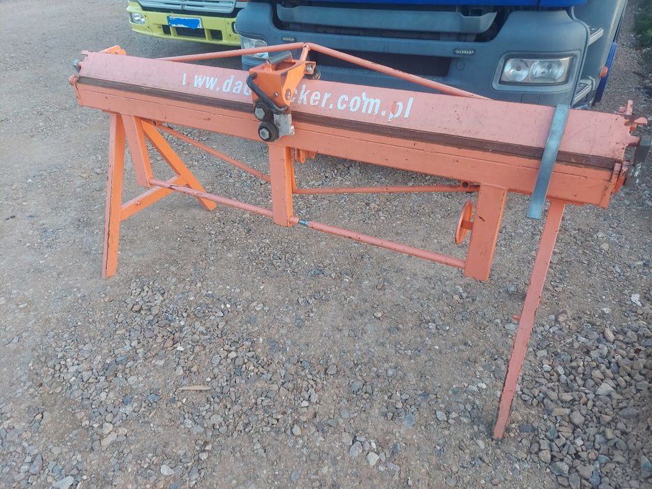 Giętarka do Blachy Zaginarka Krawedziarka 2,14m Nóż krążkowy Nożyce