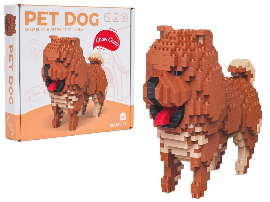 Zestaw Klocków 800El. Chow Chow