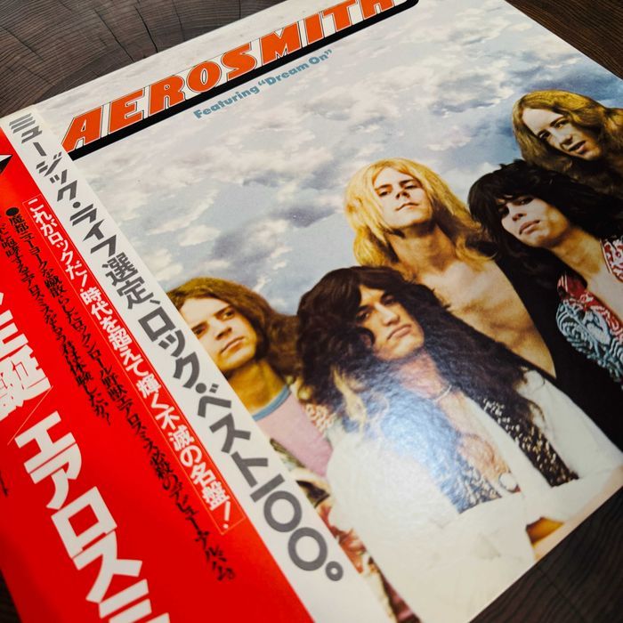 Aerosmith	Aerosmith	EX-/EX	Japan Obi LP	1978	Cbs/sony	25AP 1211