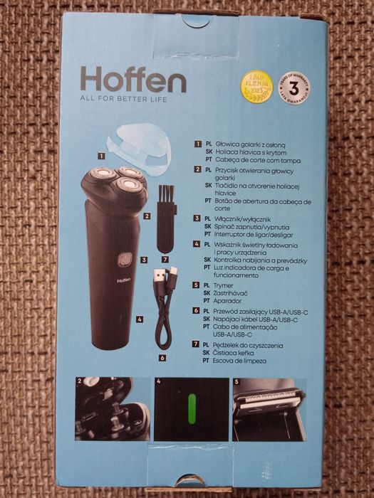 Golarka rotacyjna Hoffen