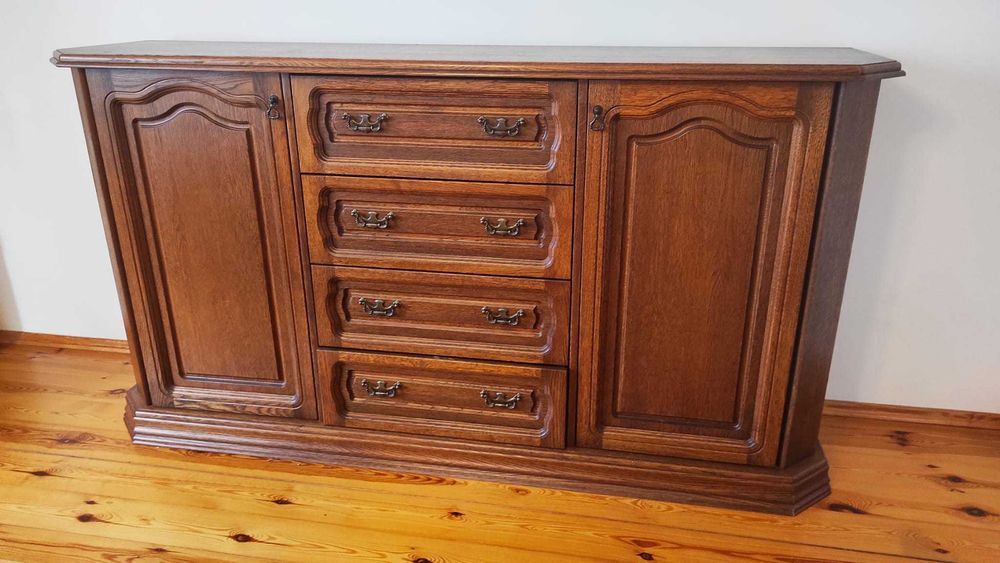 Komoda z lustrem, styl klasyczny, meble z Dobrodzienia