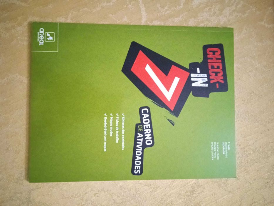 Caderno - Check-In 7 - Geografia - 7.º Ano (NOVO)