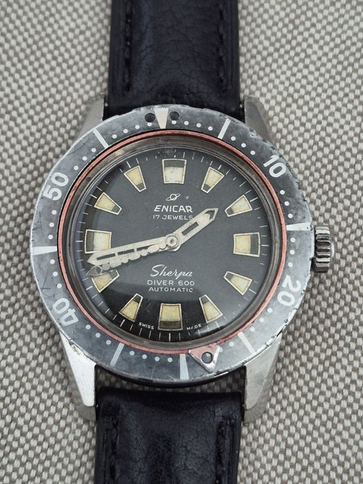 Zegarek Enicar Sherpa diver 600