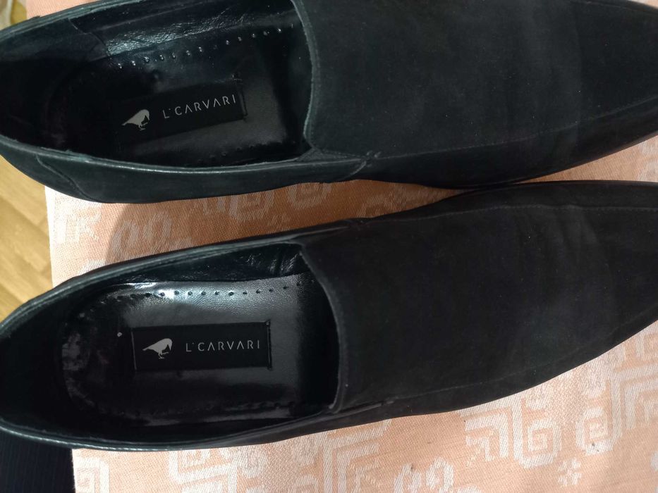 Туфлі замшеві чоловічі 45 розмір