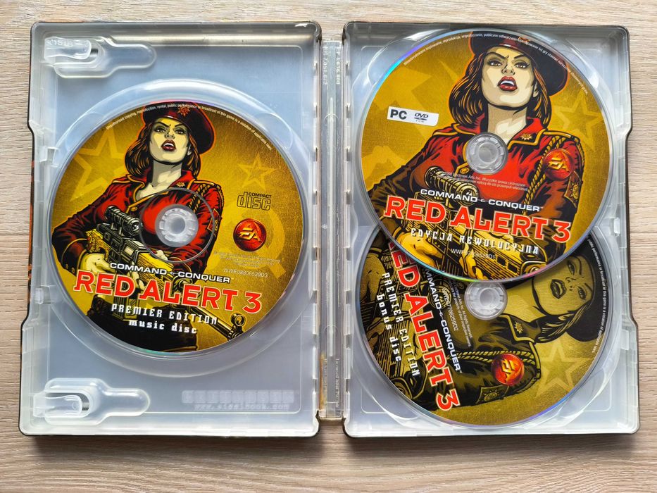 Command & Conquer Red Alert 3 [PC] (PL) Edycja Rewolucyjna STEELBOOK