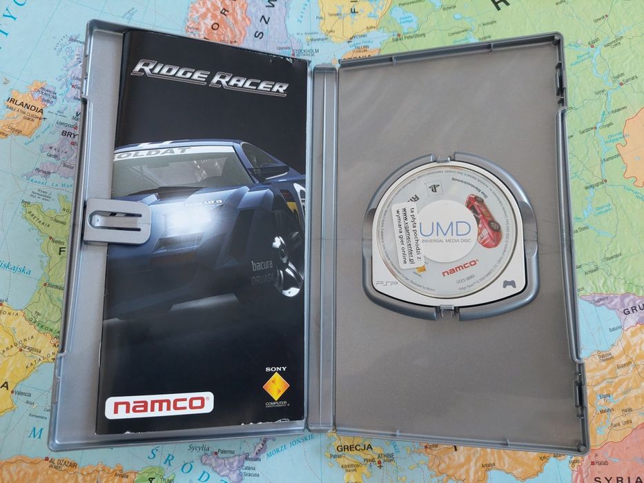 Gra sony psp ridge racer