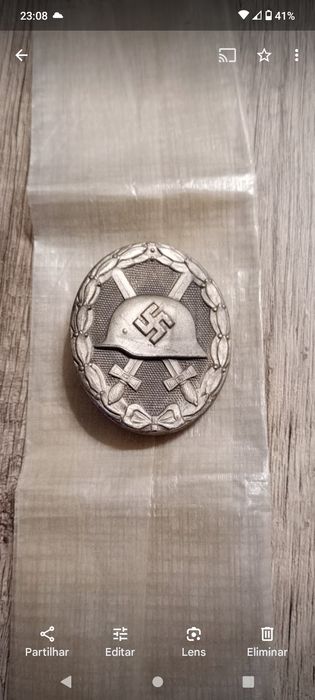 Militaria III Reich Wehrmacht Distintivo Segunda Guerra Mundial