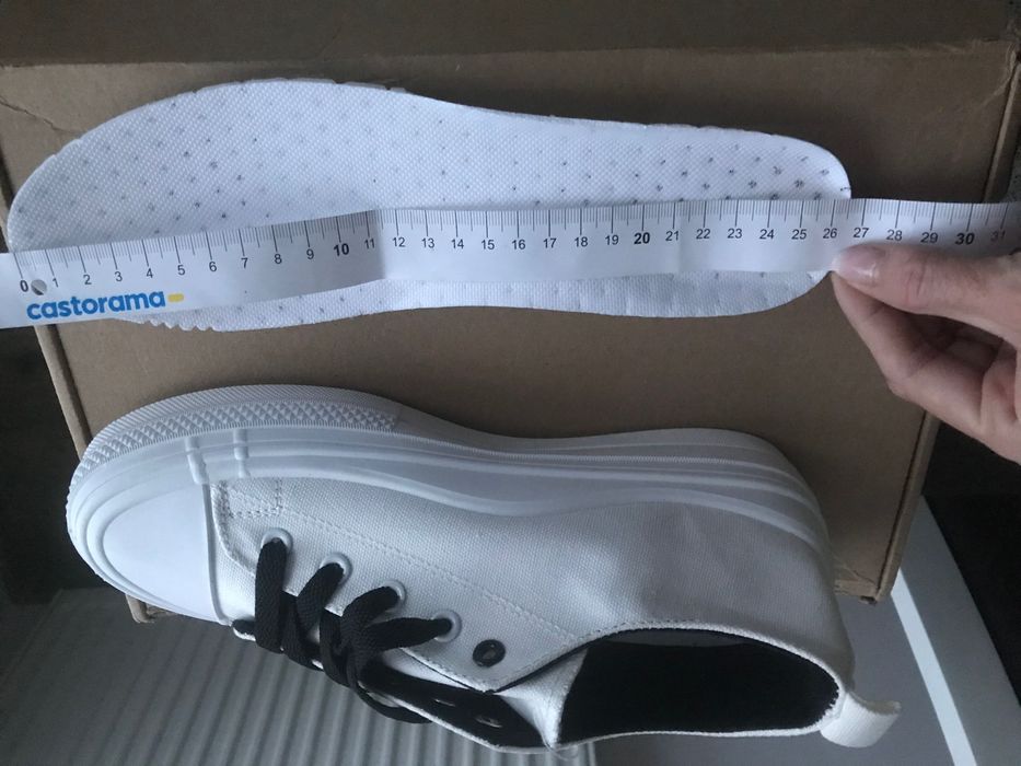 Trampki białe rozmiar 40