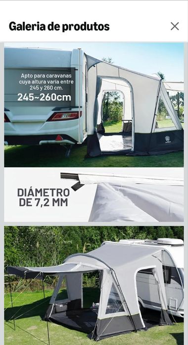 Avançado para Caravana ou Autocaravana