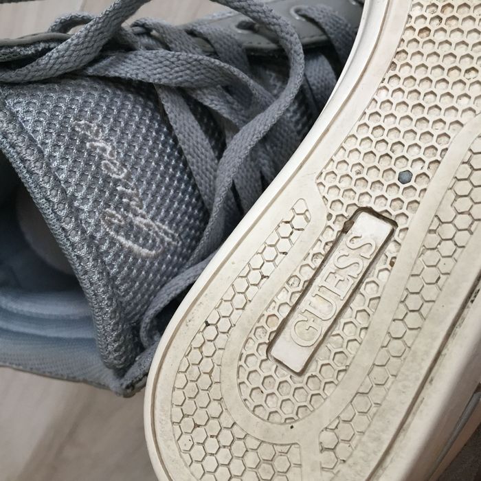 Buty Guess sneakers na koturnie