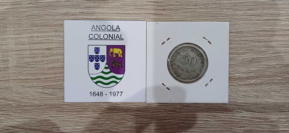Angola - 50 Centavos - 1950