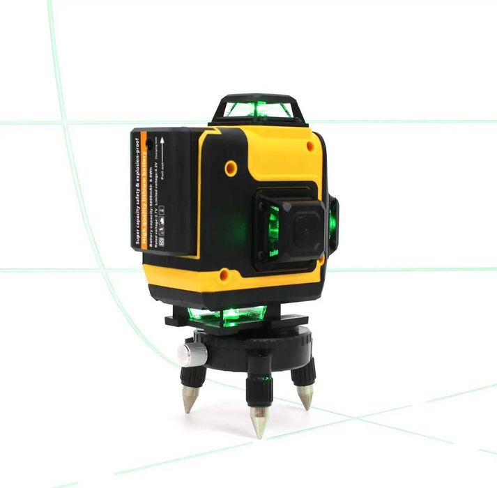 Лазерний нівелір DeWalt 4D рівень зі штативом Деволт арт 1748
