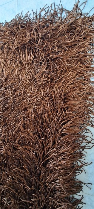 Carpete castanha 165x125cm