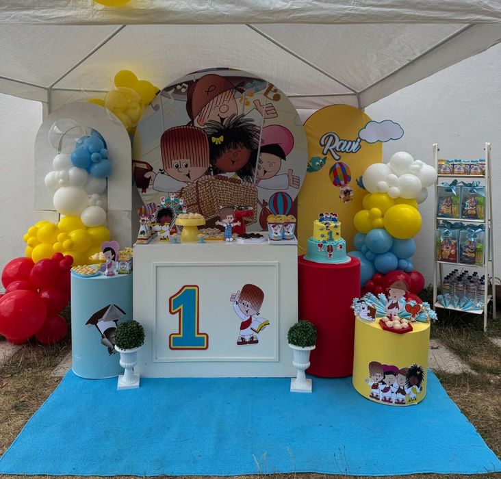 Decoração e pegue e monte