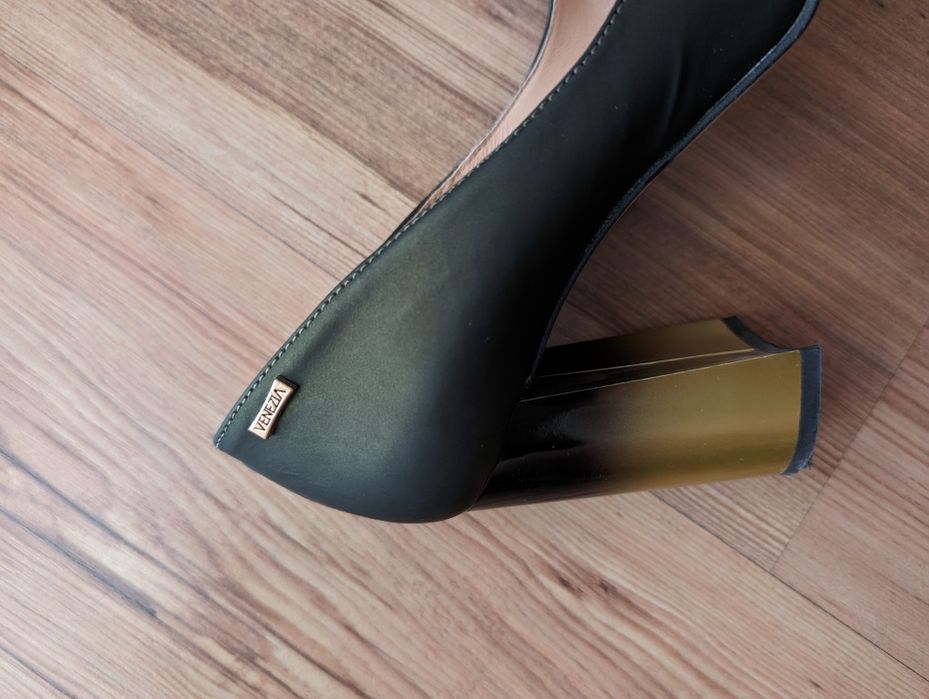 Venezia zielone czółenka, rozmiar 38